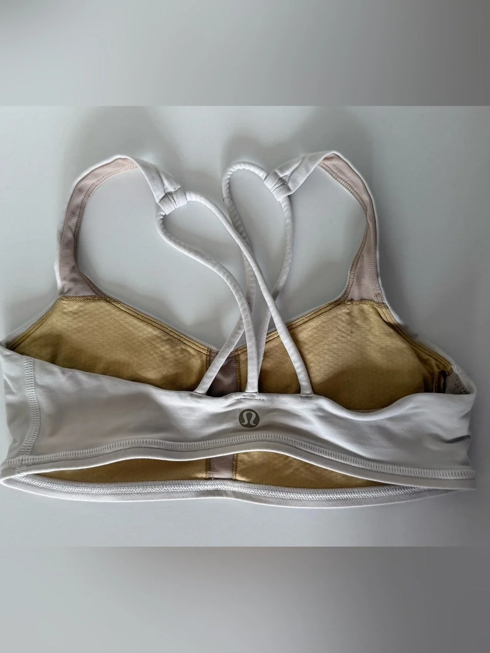 Lululemon Free To Be Bra - Crisp White - Size 4